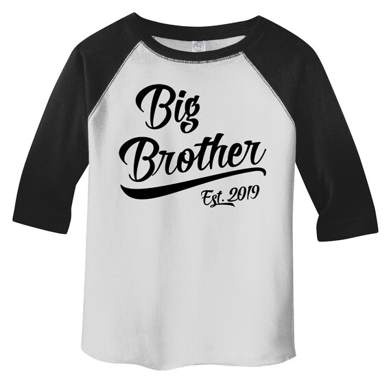 2019 T-Shirt Promoted to Shirt Baby Reveal Announcement Boy's Big Brother EST
