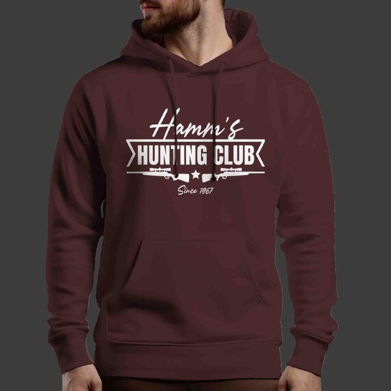 Men's Personalized Hunting Hoodie Family Hunting Club Rifle Gun Sweatshirt Game Crewneck Men's Gift Idea Hunter Unisex Hunt Club Custom
