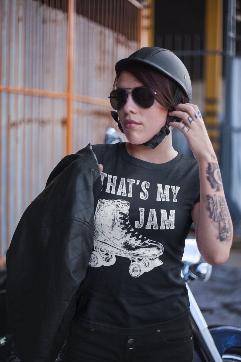 That's My Jam Roller Derby T-Shirt: Women's Skate Tee