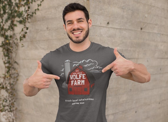 Men's Personalized Farm Shirt Custom Farming T Shirt Barn Local Farmer Gift For Him Silo Farmer Tee Graphic Unisex Man