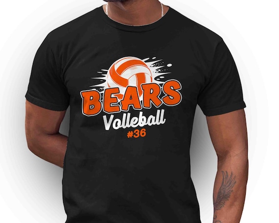 Personalized Volleyball T-Shirt: Custom Motion Ball Jersey