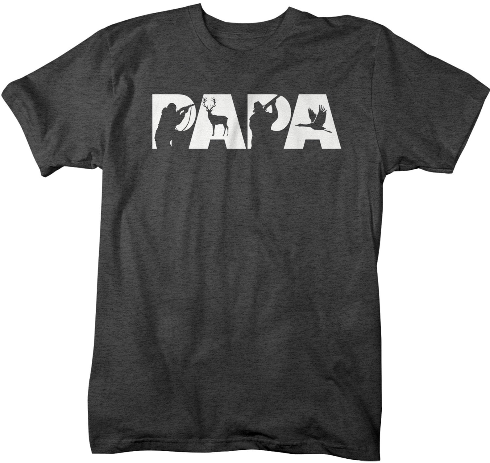 Men's Hunting Papa T Shirt Father's Day Gift Hunter | Etsy