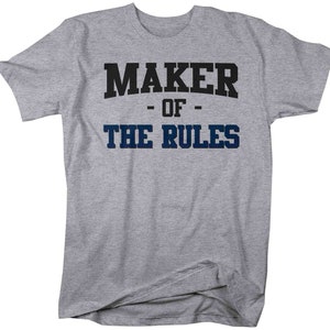 Teelesto Rule Maker Hashtag Dad Daddy Shirt for Mens Teelesto Rule Maker Hashtag Dad Daddy Shirt for Mens