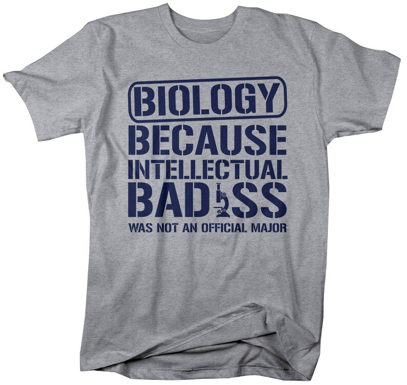 Biology Tshirt College Major Bio Shirts Science Tshirt Etsy