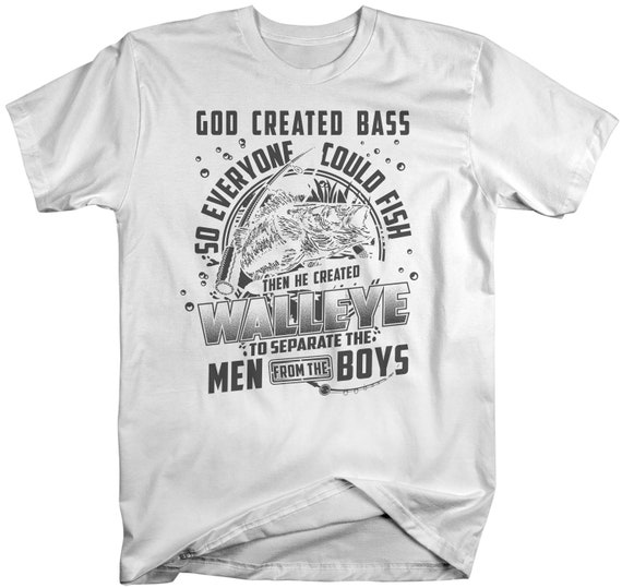Men's Funny Walleye Fishing T Shirt Fishing Shirts Walleye Tshirt Walleye  T-shirt Fisherman Shirt -  Canada