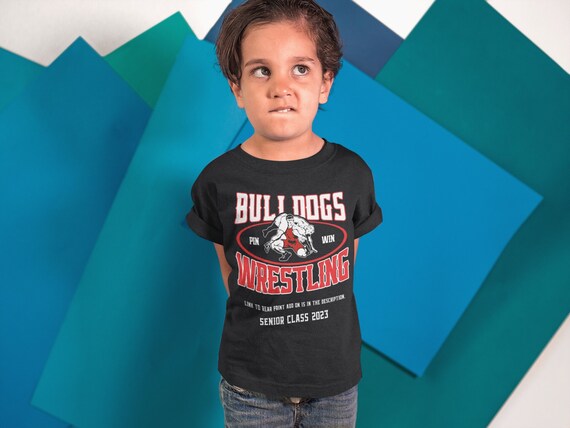 Kids Custom Wrestling Shirt Personalized Wrestler Tee Wrestling Team T Shirt Personalized Sister Brother TShirt Custom Unisex Gift Idea