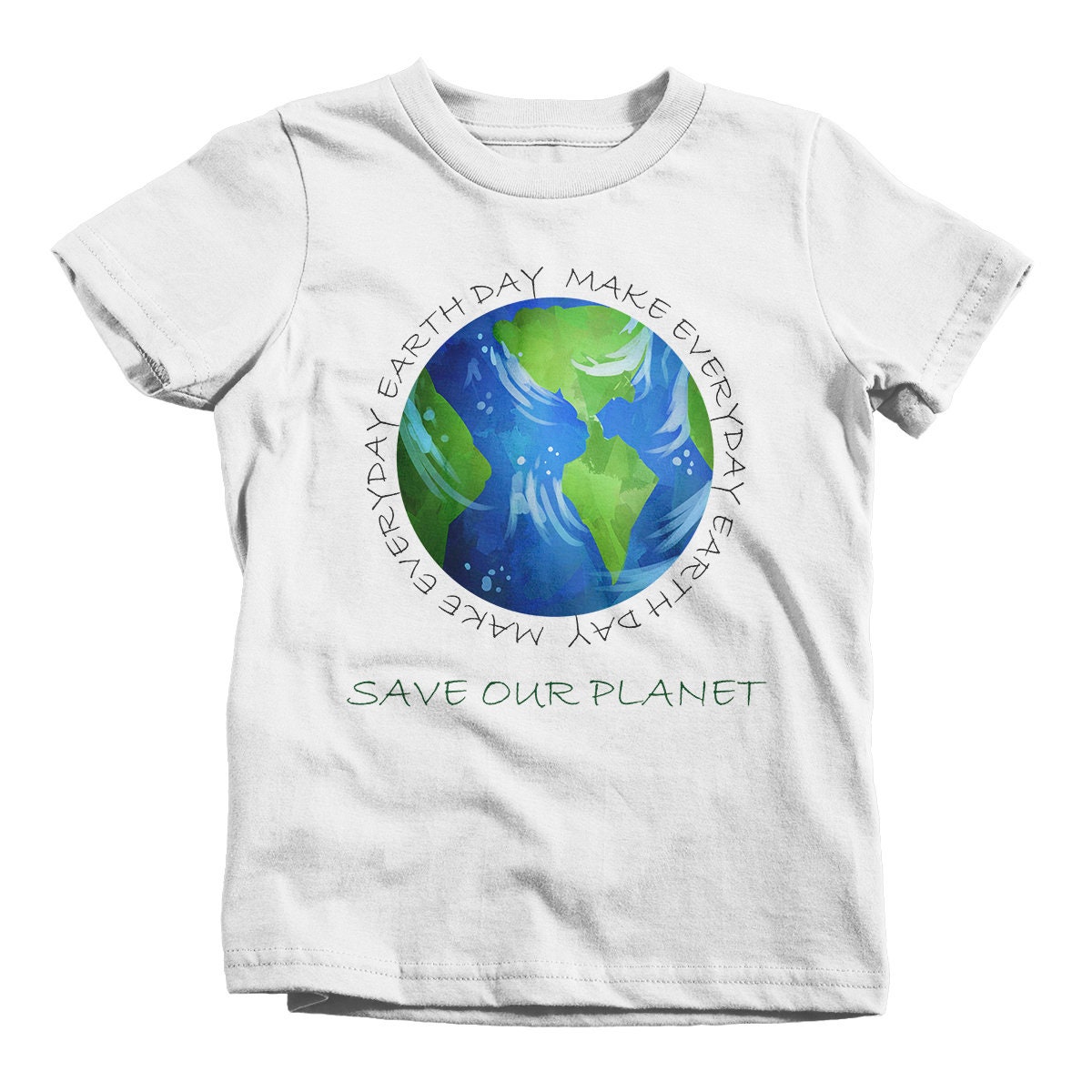 Discover Earth Day T-Shirt Globe Planet Shirt Everyday Save Our Planet T-shirt