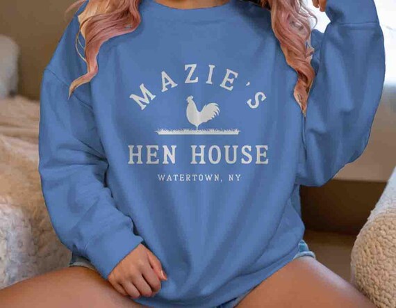 Men's Personalized Farm Sweatshirt Custom Hen Chicken Rooster Bird Pullover Name Crewneck Hobbyist Farmer Logo Badge Homestead Gift Idea