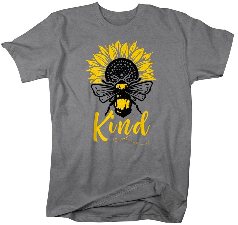 Men's Bee Kind T Shirt Kindness Shirts Be Kind Shirt Bee | Etsy