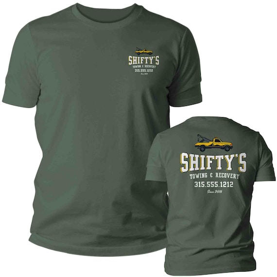 Men's Custom Towing Shirt Personalized Trucking Tow Company Recovery Tee Logo Truck Transportation Shirt T-Shirt Name Business Unisex