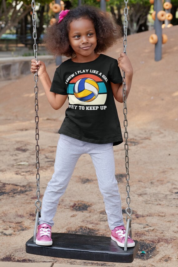 Camiseta de voleibol para ni os Juega como una camiseta de