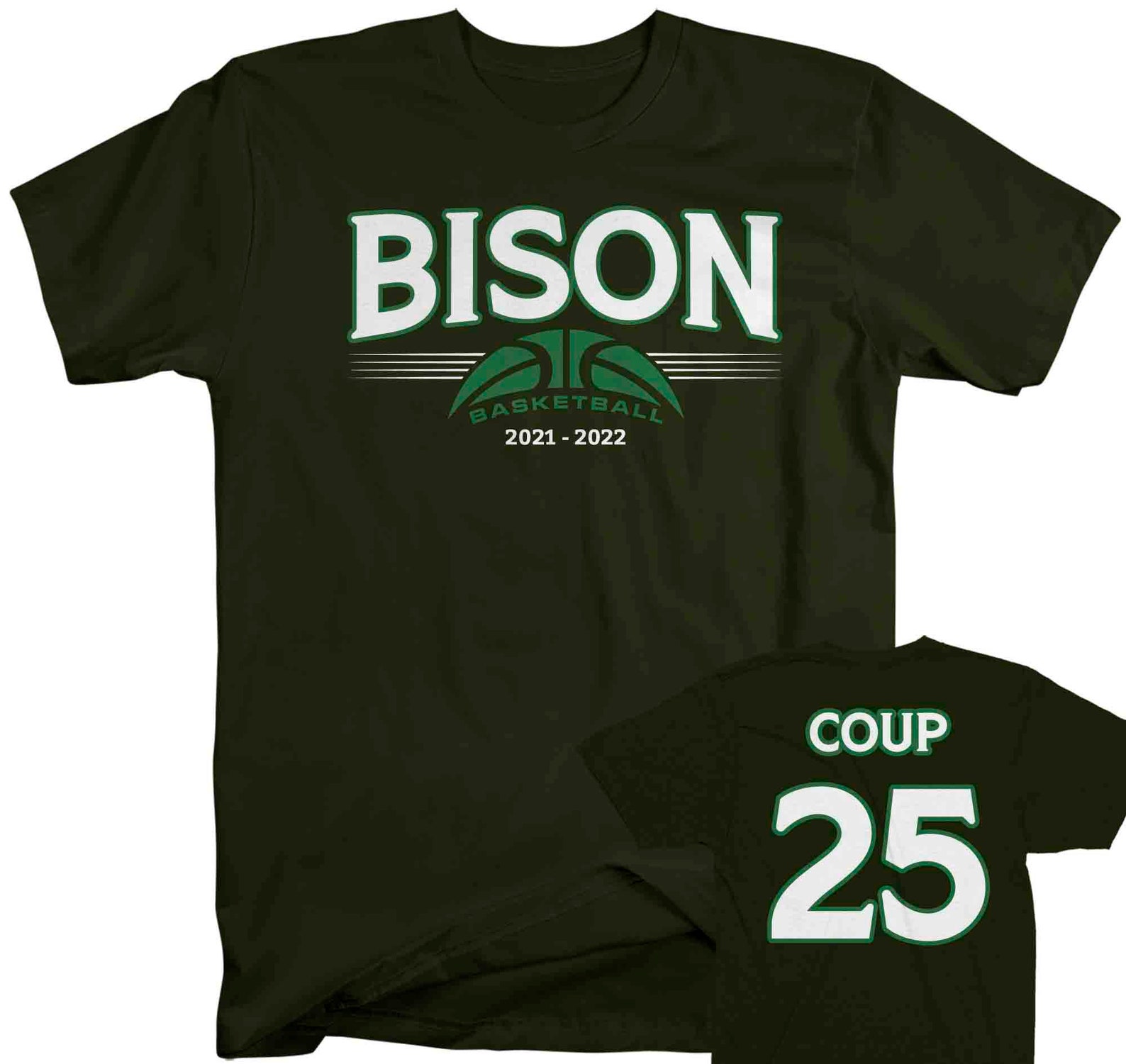 Men's Personalized Basketball T Shirt Custom Basketball Etsy