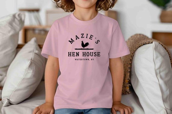 Kids Personalized Farm T Shirt Custom Hen Chicken Rooster Bird Fowl Name Shirt Personalized Hobbyist Farmer Logo Badge Homestead Gift Idea