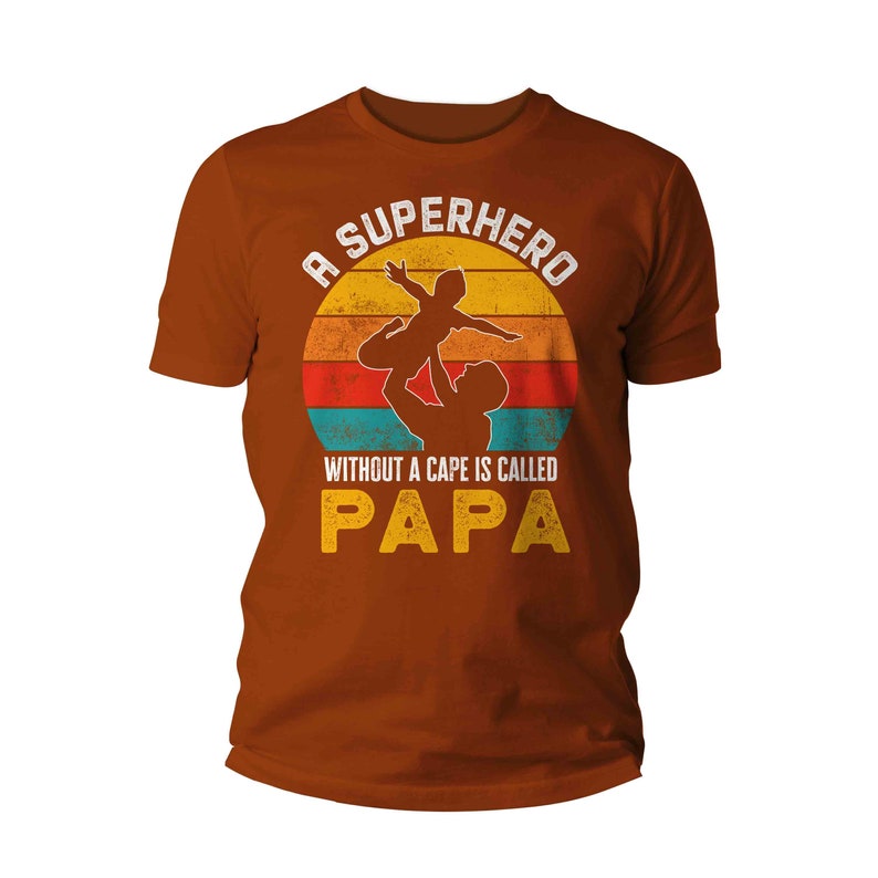 Papa Superheld DBZ T-Shirt – Lustiges Geschenk Für Väter & Dragonball-Fans, 100% Baumwolle, Öko-Tex Zertifiziert