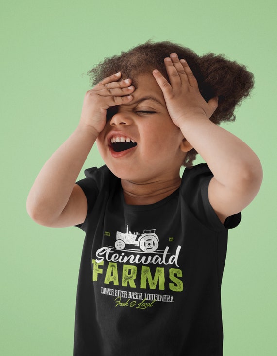 Kids Personalized Farm T Shirt Vintage Farming Shirt Personalized Farm Tractor Shirts Custom Farm T Shirt Boys Girls Youth