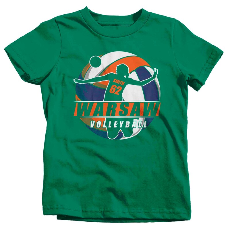 Kids Personalized Volleyball Shirt Volleyball Brother Tee Etsy