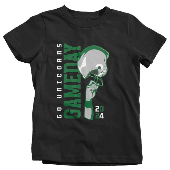 Kids Custom Football TShirt Personalized Football Game Day Shirt Personalized Football Team Shirt Custom Unisex Gift Idea Player Tee Youth