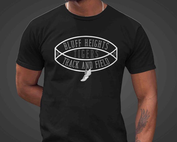 Men's Personalized Track & Field Shirt Runner T Shirt Run Sneaker Custom Track Star Tee Gift Team Logo Man Unisex Modern Track Tee
