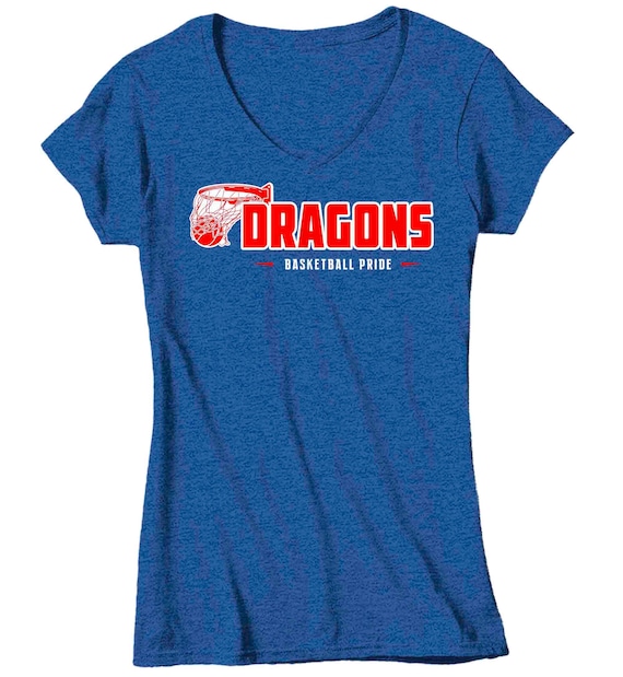 Women's Personalized Basketball T Shirt Custom Streetwear Aunt Shirt Personalized Name Hoop Ball Mom Team Senior Custom Ladies Gift Idea