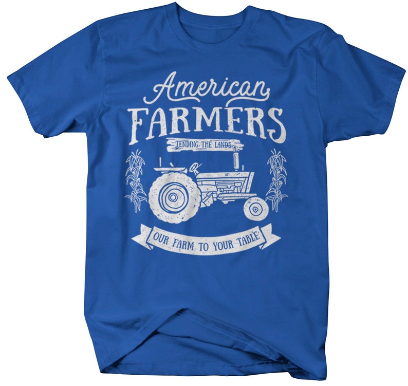 Men's Vintage Farmer T-shirt American Farmers Tractor Tee | Etsy