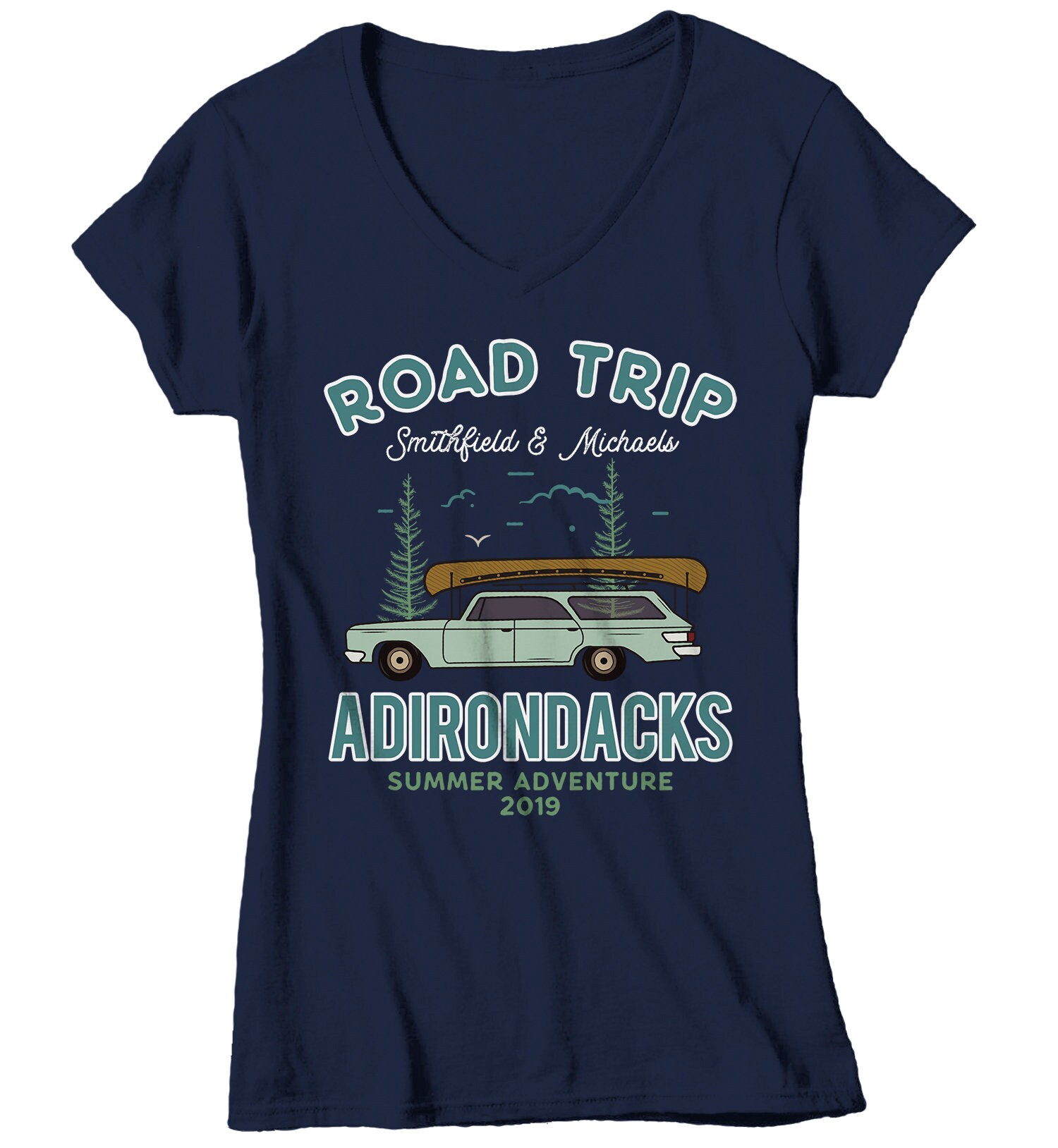 custom road trip t shirts