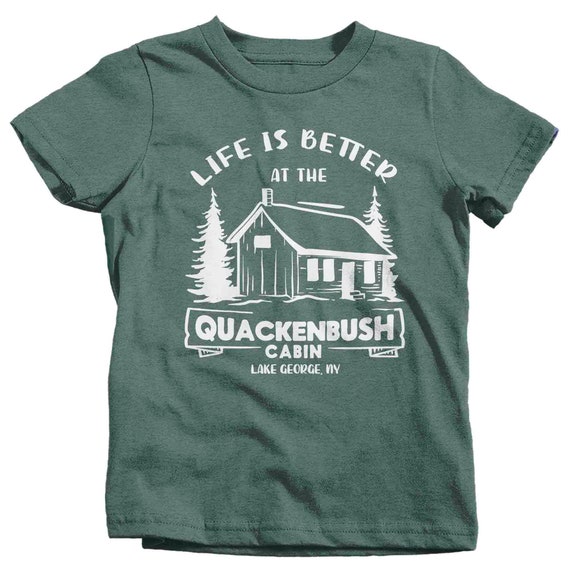 Kids Personalized Cabin T Shirt Life Is Better At Cabin Shirts Custom Camp Shirt Camping T Shirts