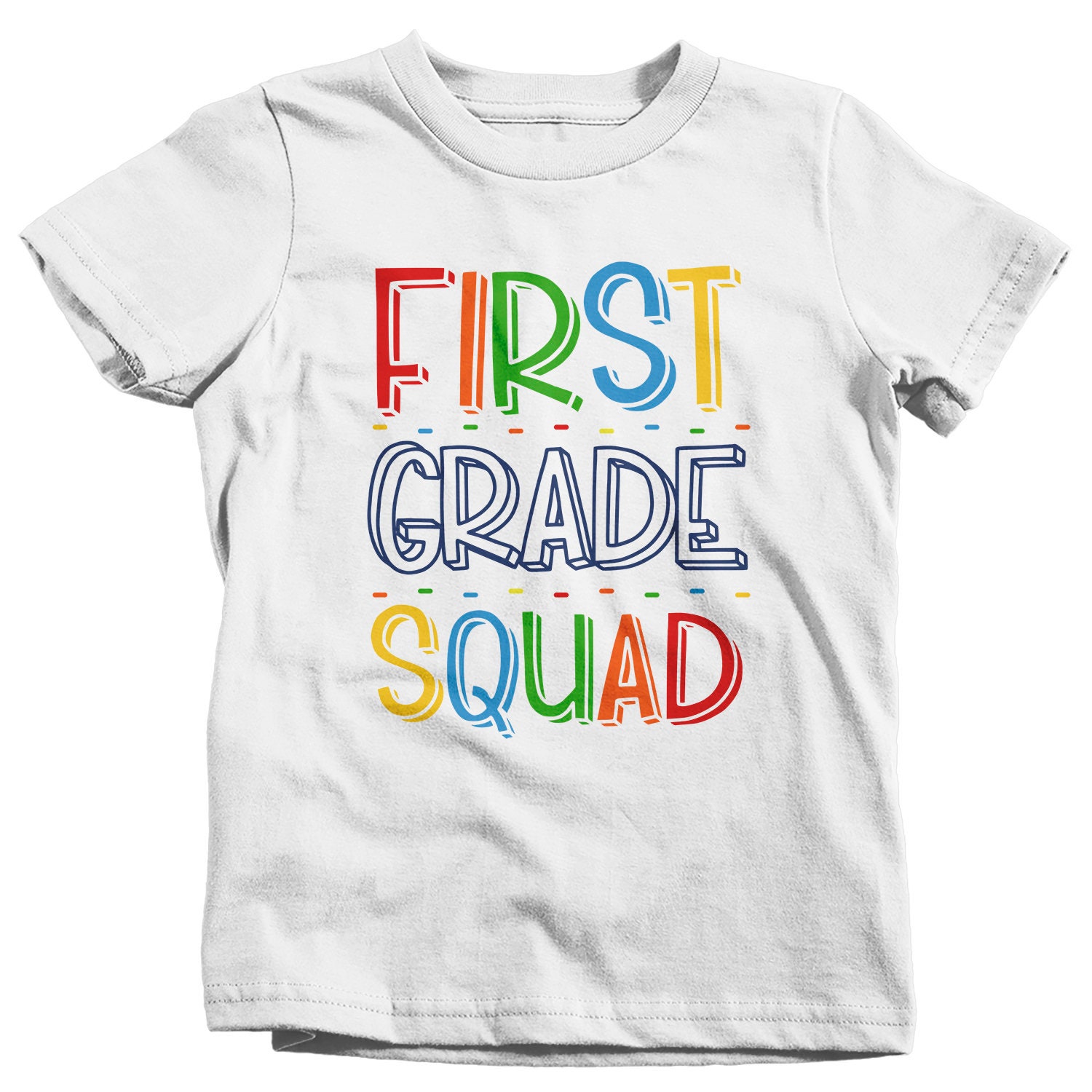 Kids First Grade T Shirt 1st Grade Squad T Shirt Cute Back To | Etsy
