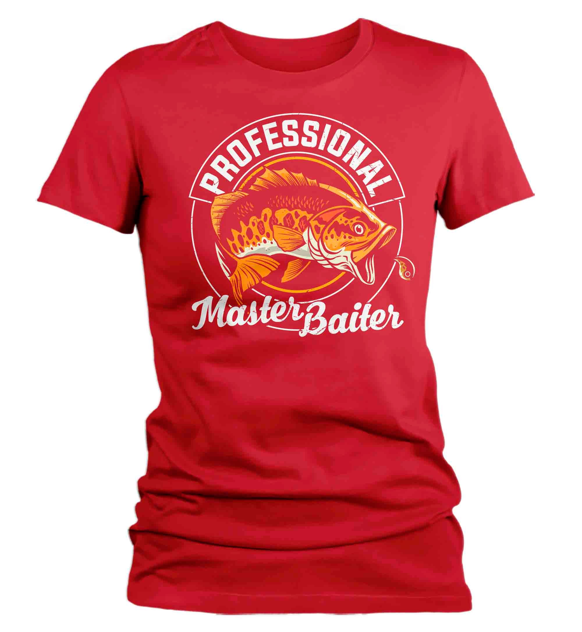 S - Master Baiter Shirt Funny Offensive Fishing Shirts for Men Guys Dirty  Vintage Bass Graphic Tee Fisherman Novelty Gift Humor Gray : :  Clothing, Shoes & Accessories