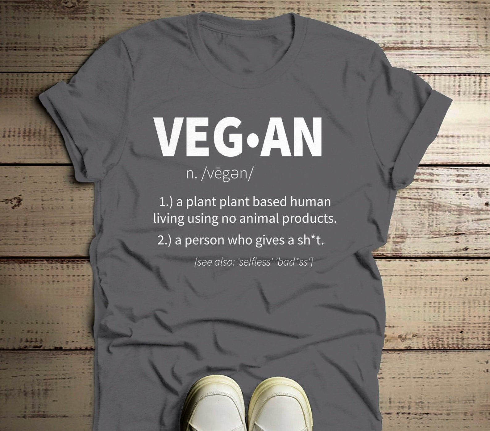 Men's Funny Vegan T Shirt Definition Tee Vegans NSFW Etsy