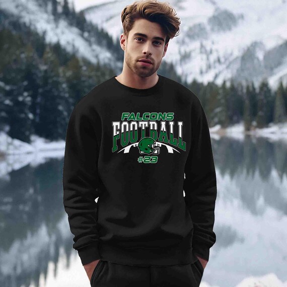 Men's Personalized Football Sweatshirt Custom Football Dad Shirt Personalized Football Mom Team TShirt Custom Unisex Shirts Gift Idea