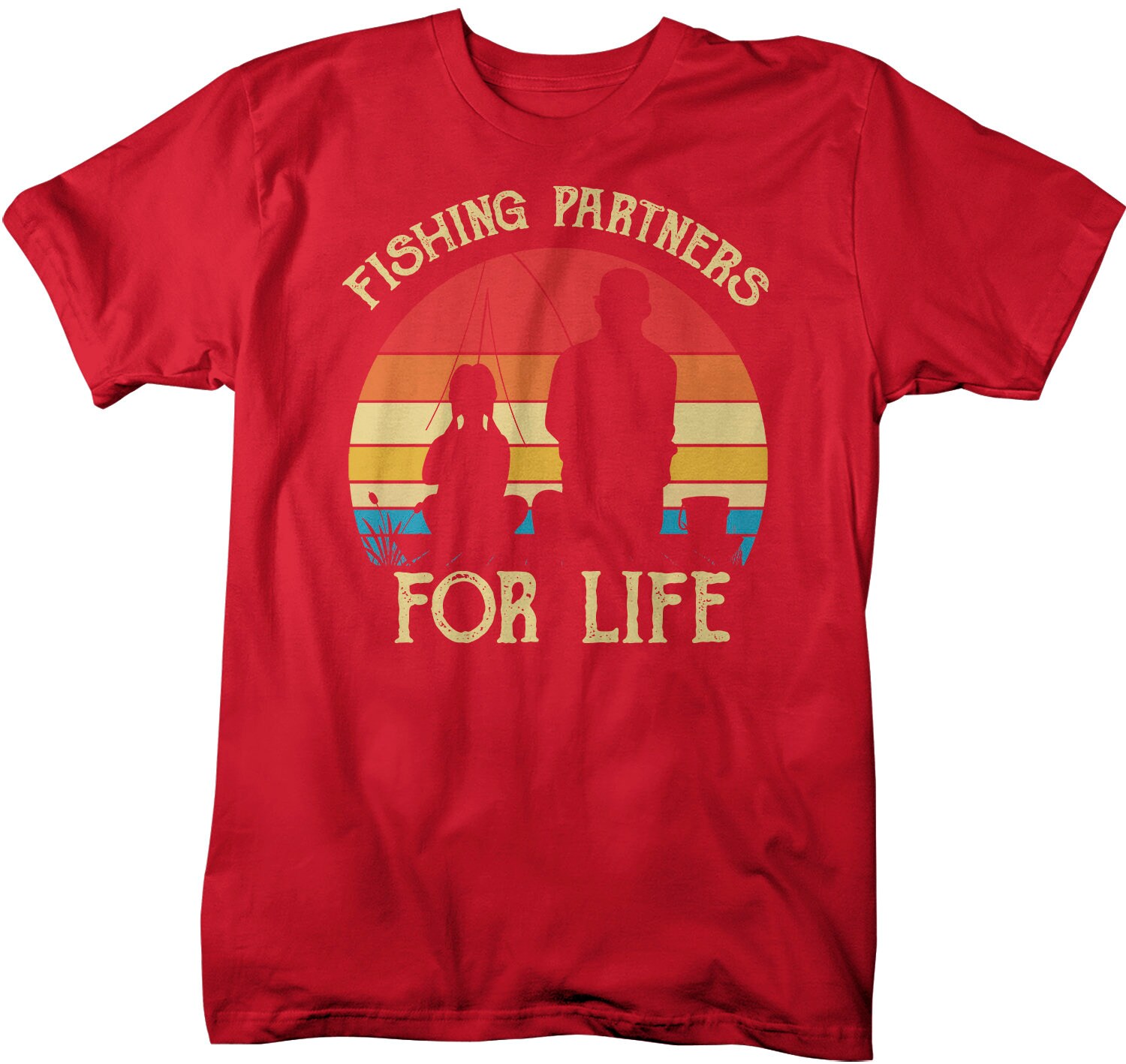Men's Fishing T Shirts Matching Father Daughter Fishing Partners for Life  Shirts Father's Day Gift Idea Vintage Best Friends Shirt Man -  Denmark