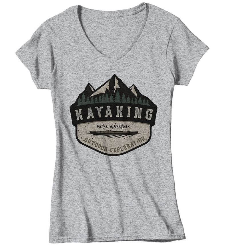Women's Kayaking Shirt Water Adventure Shirts Kayak Etsy