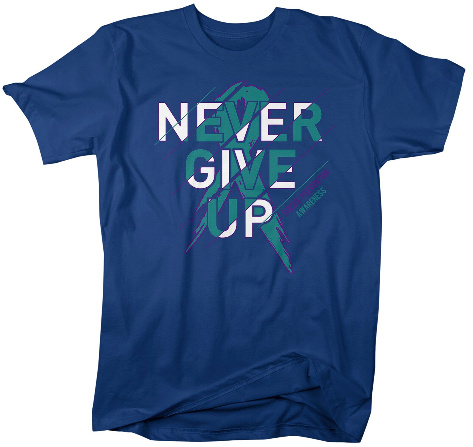 Men's Suicide Prevention T Shirt Never Give up Suicide - Etsy