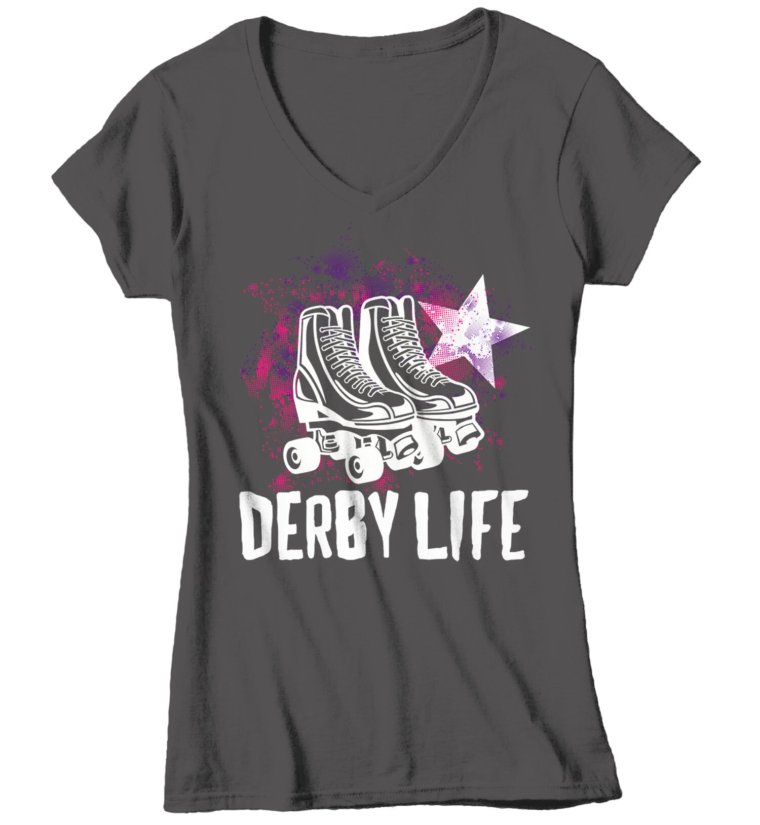 Women's Roller Derby T Shirt Derby Life Shirt Roller Skate Etsy