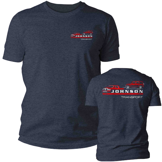 Men's Custom Transport Shirt Personalized Trucking Hauling Shirt Flatbed Tee Logo Trailor Transportation Shirt T-Shirt Name Business Unisex