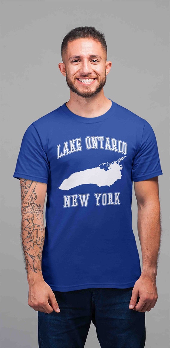 Men's Ontario Lake Shirt Boater T Shirt Fisherman Boating Fishing Great Lake Lifes Father's Day Tee Man Gift For Him Unisex