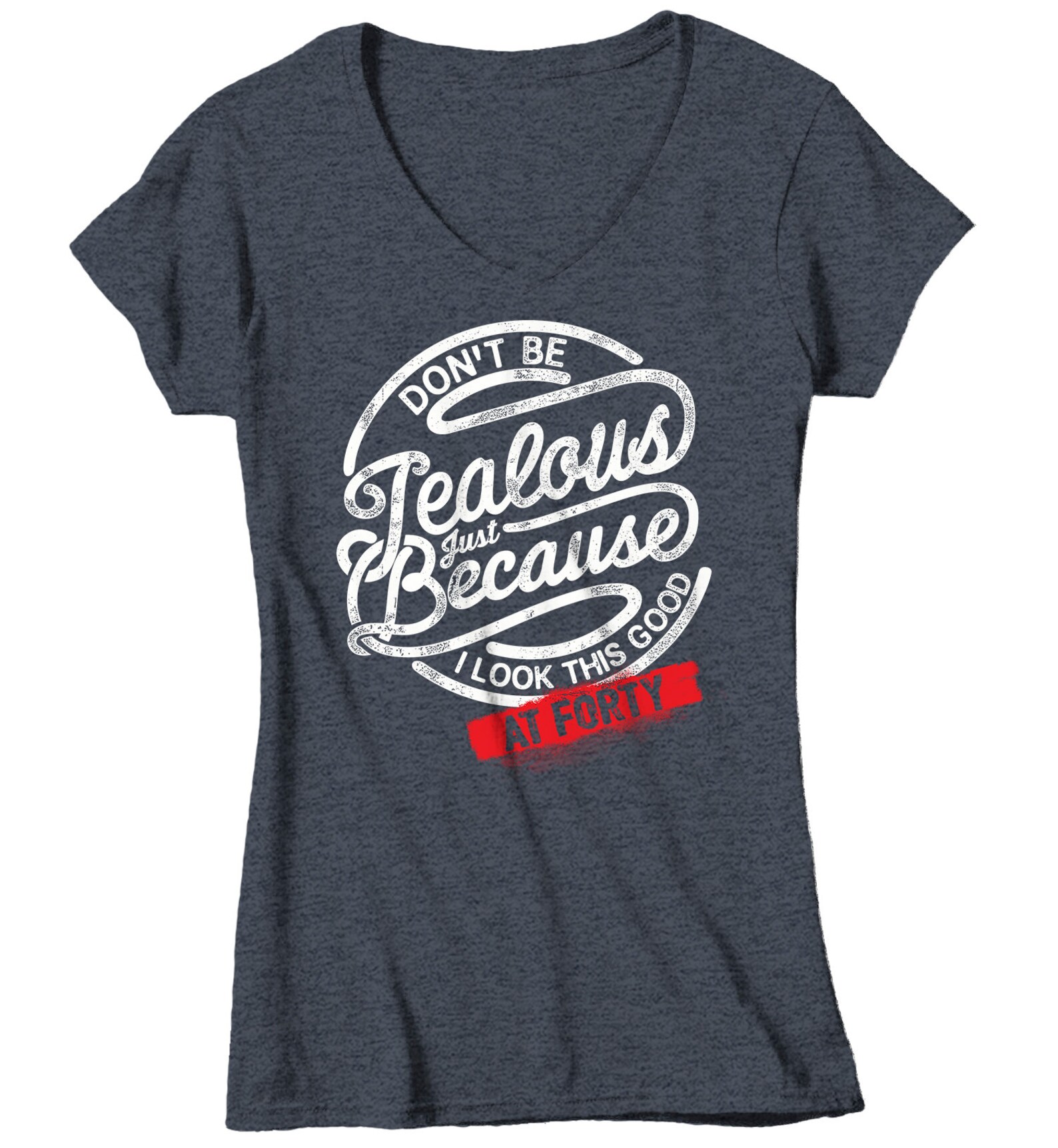 Women's Funny 40th Birthday Shirt Forty Birthday Gift Etsy