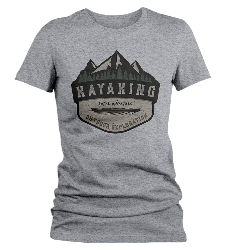 Women's Kayaking Shirt Water Adventure Shirts Kayak Etsy