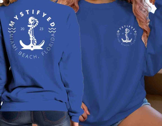 Men's Personalized Boat Shirt Custom Shirts Cruise Nautical Anchor Modern T Shirts Nautical Boater TShirt Vacation Unisex Mans Gift Idea