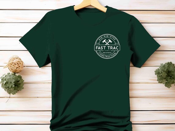 Personalized Construction T-Shirt: Home Builder, Contractor, Renovations, Remodeling Tee