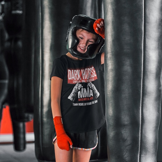 Niños personalizado camisa de boxeo mixta MMA camiseta regalo para