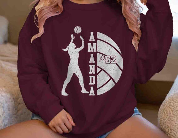 Men's Personalized Volleyball Shirt Custom Volleyball Shirts Volleyball Dad T Shirt Volleyball Mom Shirts Girl's Female Player Unisex Women