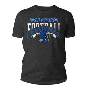 Men's Personalized Football T Shirt Custom Football Dad Shirt Personalized Football Mom Team TShirt Custom Unisex Shirts Gift Idea image 6