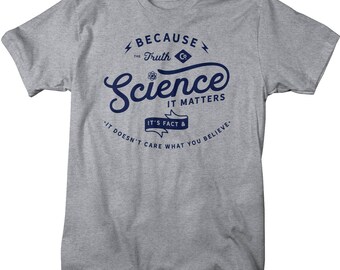 La Ciencia CientíficochicaHierro en impresión de transferencia la camiseta 
