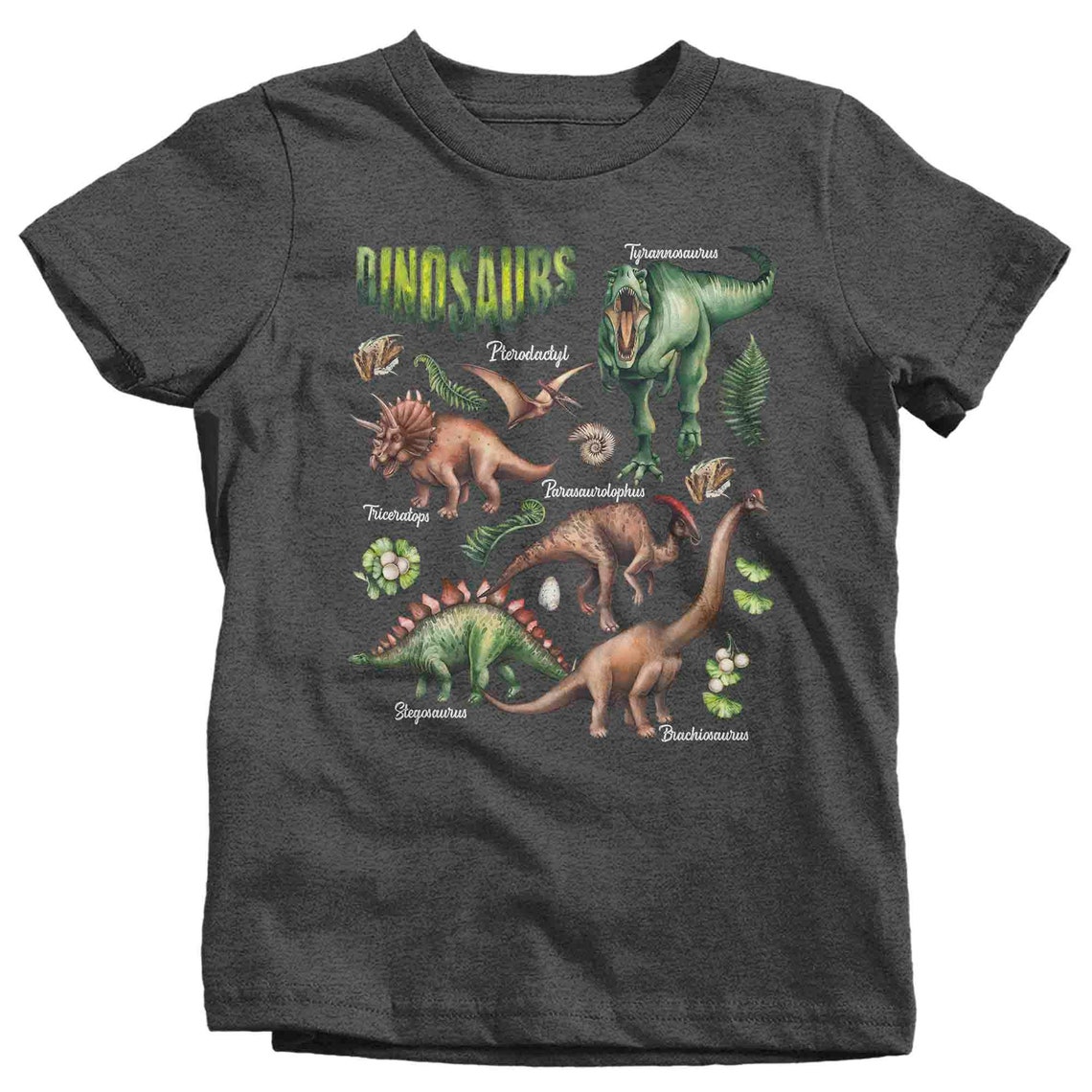 Kids Dinosaur T Shirt Watercolor Dinosaur Shirts Types Of Etsy Kids dinosaur t shirt watercolor dinosaur shirts types of etsy