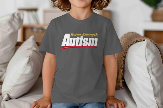 Kids Autism Shirt Acetaminophen Extra Strength Autism TShirt Autist Autistic T-Shirt RFK Anti Trump Gift Children's Youth