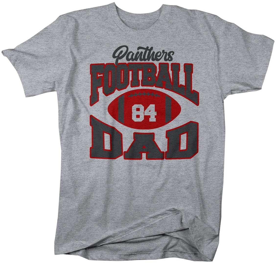 Men's Personalized Football T Shirt Custom Football Shirts Etsy