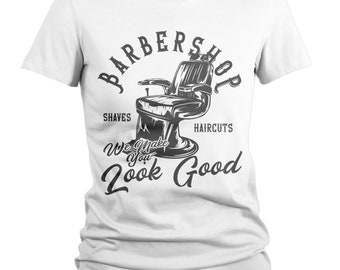 barber t shirts