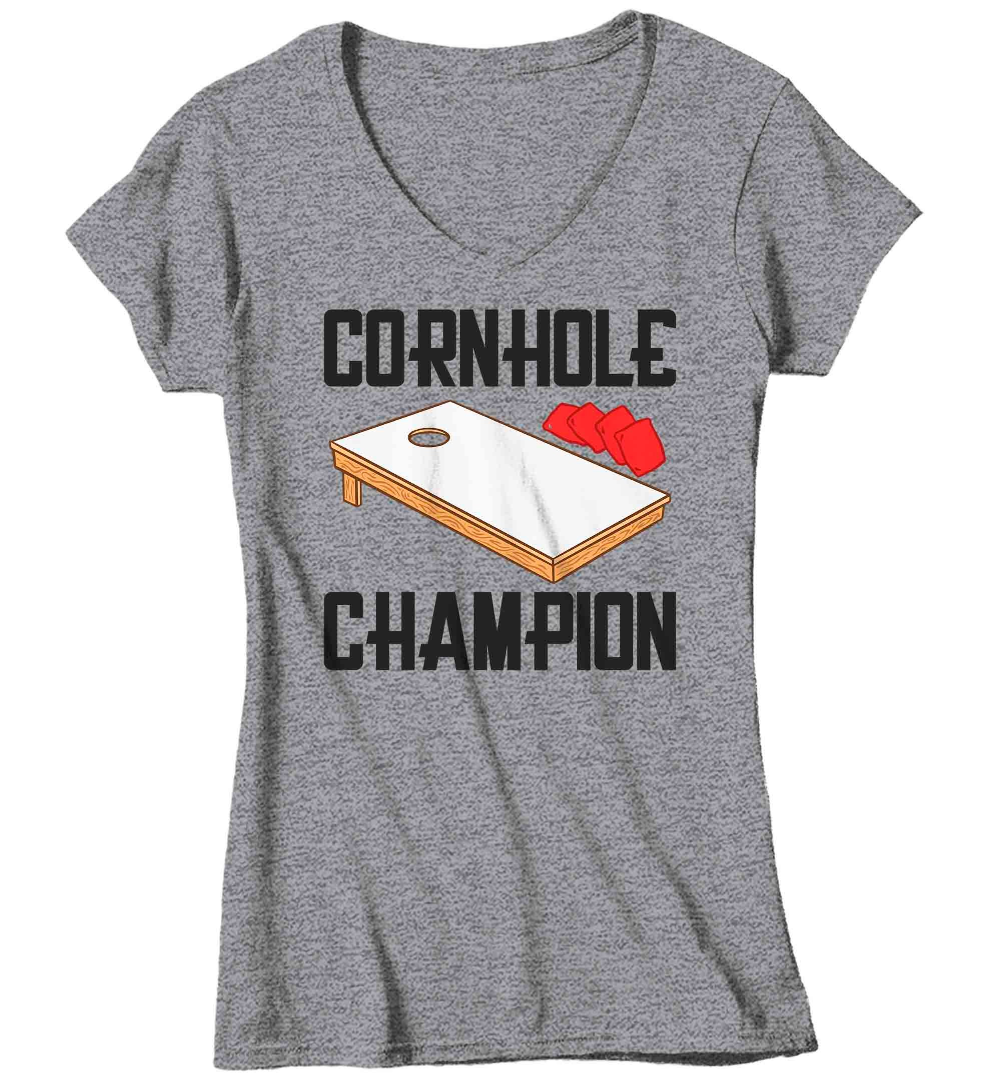 Women's Cornhole T Shirt Cornhole Champion Shirt Corn Hole Etsy UK