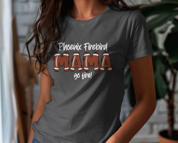 Men's Custom Football TShirt Personalized Football Mama Shirt Personalized Mom Football Team Custom For Her Unisex Gift Idea Ladies Tee